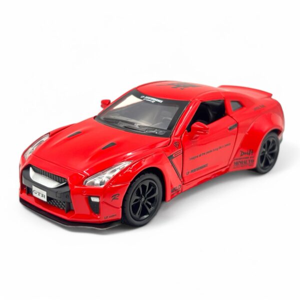 1:32 Nissan GTR R35 ,Red pull back