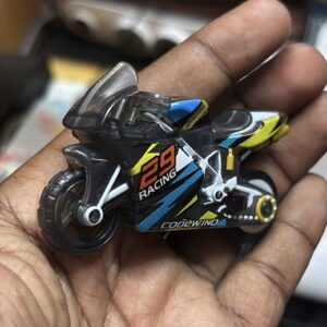 Mini Sparking Stunt Bike Toy - Blue
